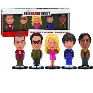 New in Box Funko The Big Bang Theory Mini Wacky Wobbler Bobble-Heads